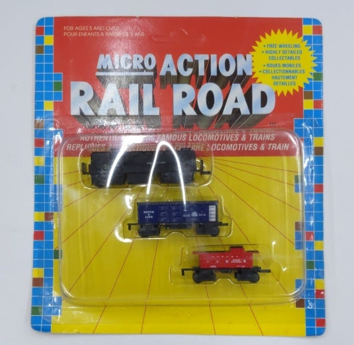 FunRise 10190 Southline Freight Cars Micro Action Big Rig Trucks (Pack of 3)