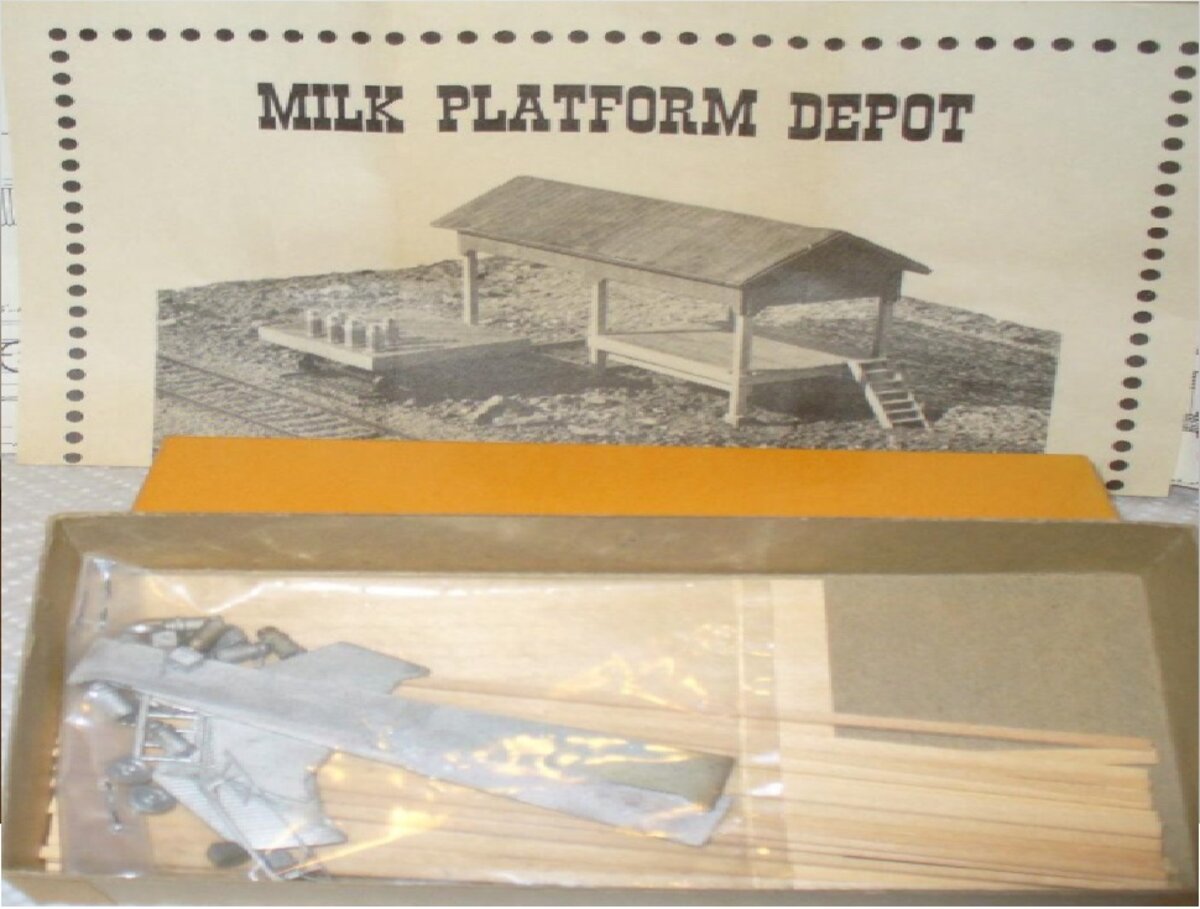 Period Miniatures 16 HO Milk Platform Depot
