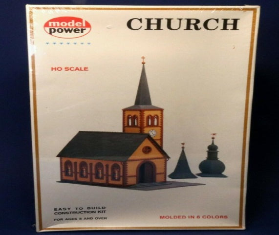 Model Power 482 HO Church Building Kit