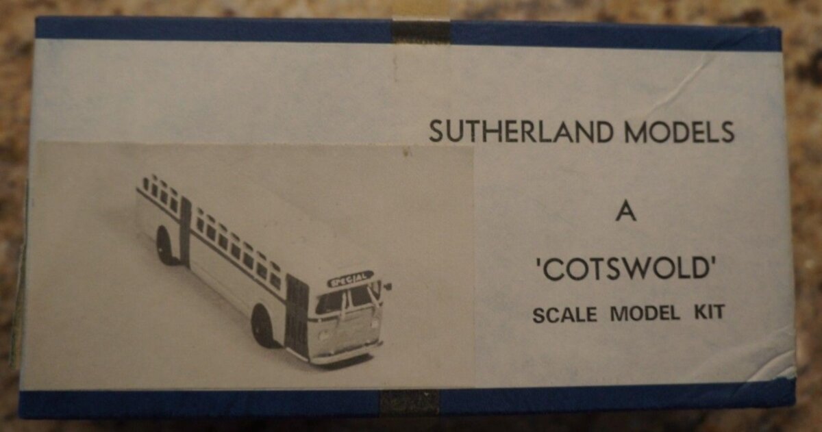 Sutherland Models 352 HO G.M.C. TD4502/7 Transit Bus (3.5 mm.) Model Kit