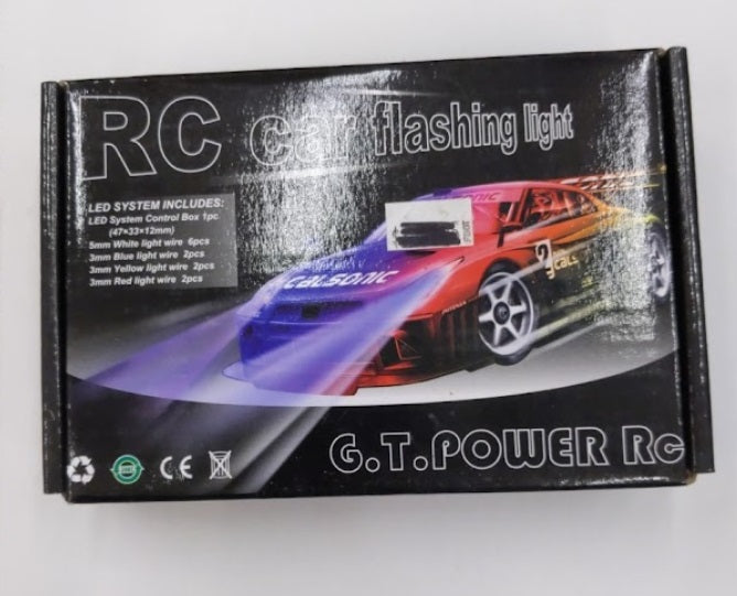 rc car flashing light