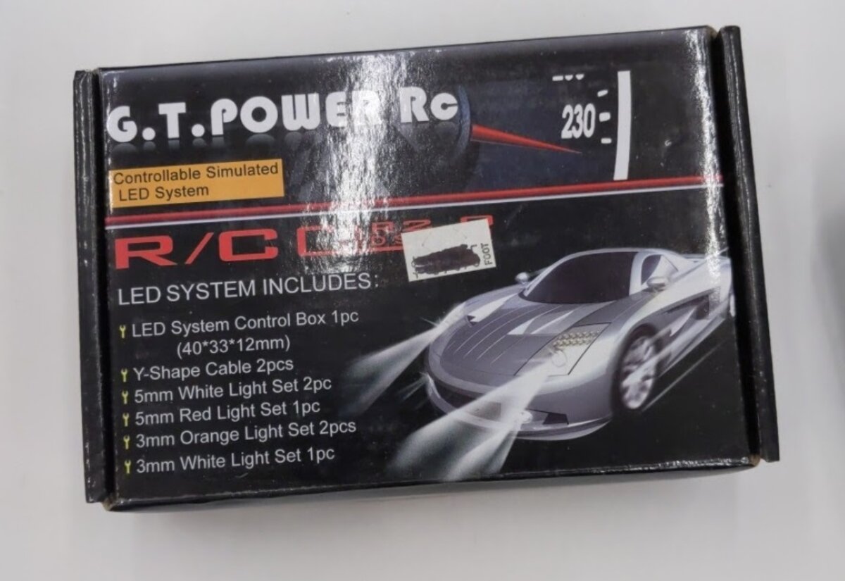 Common Sense RC C-1 LED Lighting Kit 1:10 Scale & Smaller Cars/Trucks