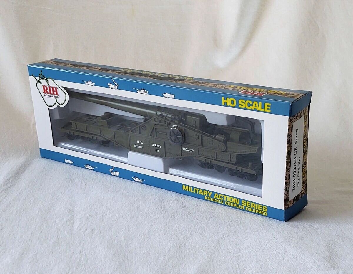 Rock Island Hobby 032163 HO U.S. Army Big Car