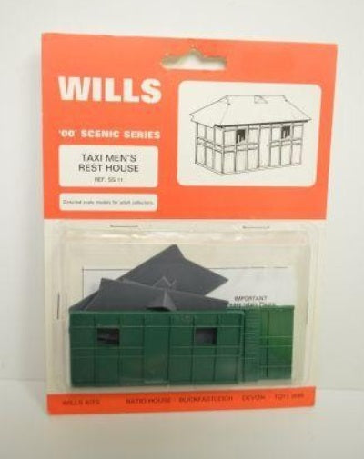 Wills Kits SS11 OO Taxi Men's Rest House Plastic Kit
