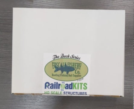 Railroad Kits 1-2014 HO Foscale Fishery Co. The Dock Series Kit