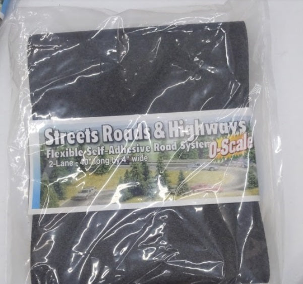 Scenic Express SE4200 O Flexible Black Paved Roadway No Marking