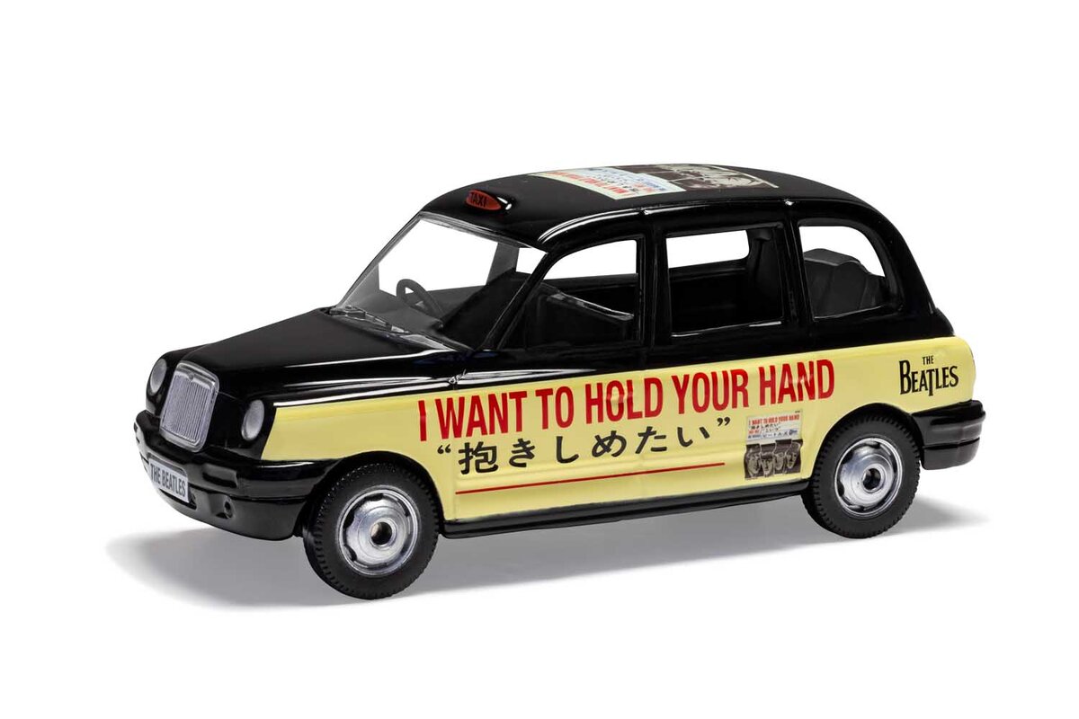 Corgi CC85934 1:64 The Beatles London Taxi - I Want To Hold Your Hand Car
