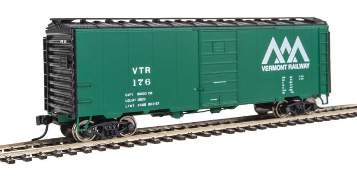 Walthers 910-1436 HO Vermont Railway 40' PS-1 Boxcar RTR #176