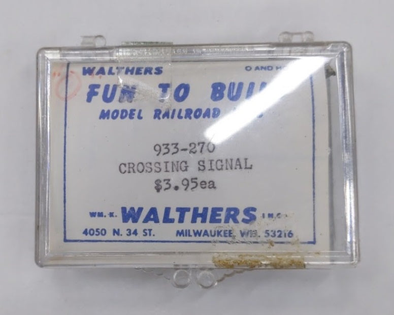 Walthers 933-270 O Scale Crossing Signal Kit