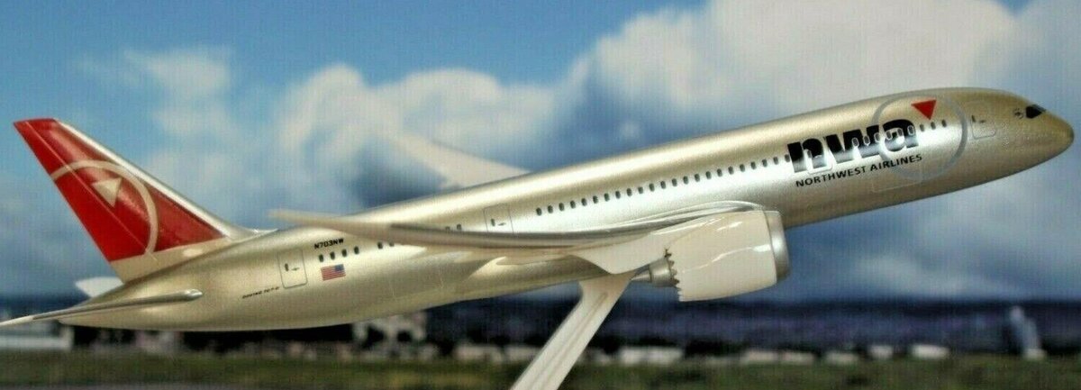 Flight Miniatures 1:200 Boeing 787-8 Northwest Airlines