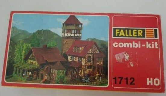 Maquette Faller 1/87 – Hôtel Restaurant Terminus – Réf. 1120 – À Assembler Et Peindre – NEUF
