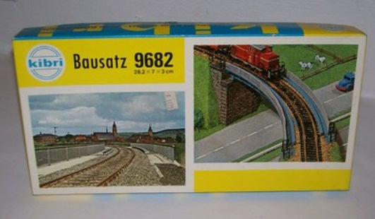 Kibri 9682 HO Curved Plate Platform Bridge Kit