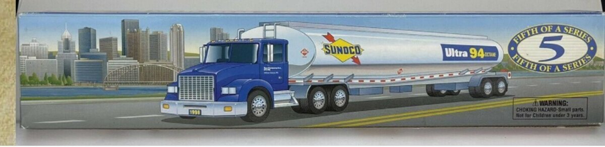 Sunoco 1998 Premium Diesel Talking Tanker Truck 1998 Fifth Of A Series