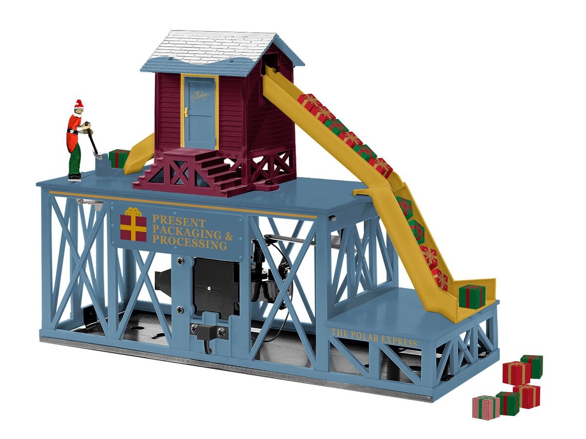 Lionel 2129070 O Polar Express Present Chute Station Ready to Run