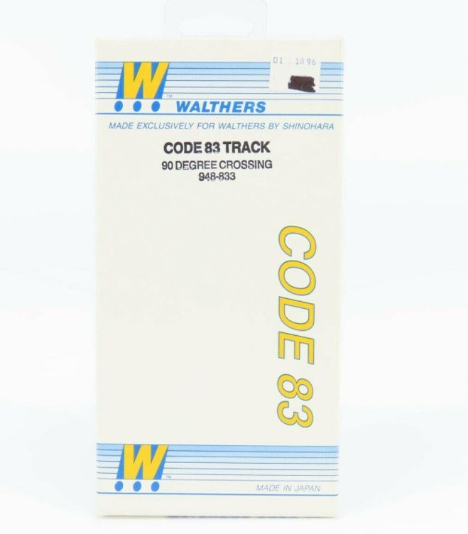 Walthers 948-833 HO Code 83 Crossing 90 Degrees