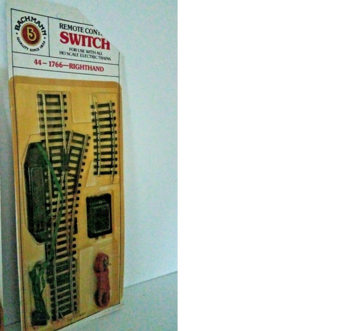 Bachmann 1767 HO Left Hand Remote Control Switch Turnout