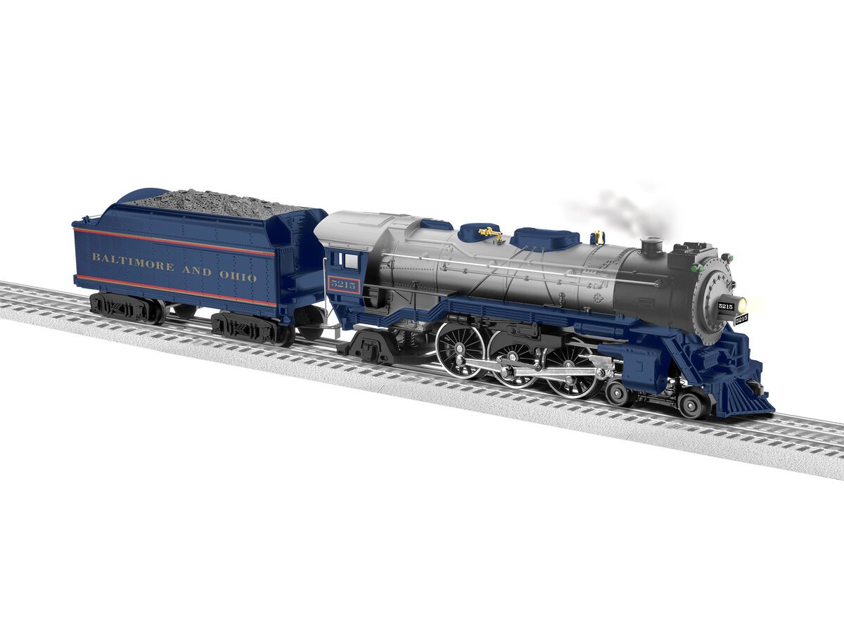 Lionel 2232100 O Baltimore & Ohio LionChief Plus 2.0 Steam Locomotive #5215