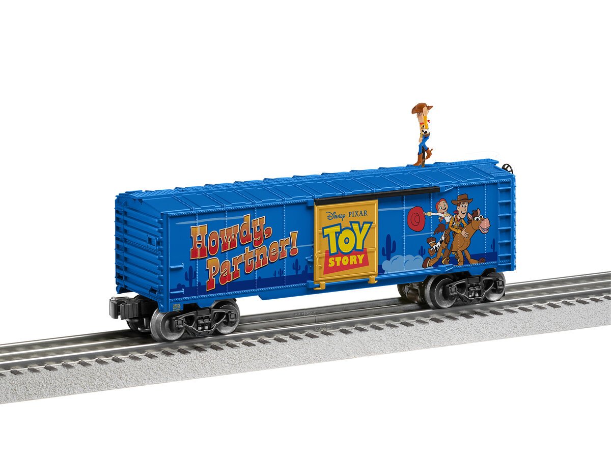 Lionel 2228370 O Toy Story: Woody Walking Brakeman Car – Trainz