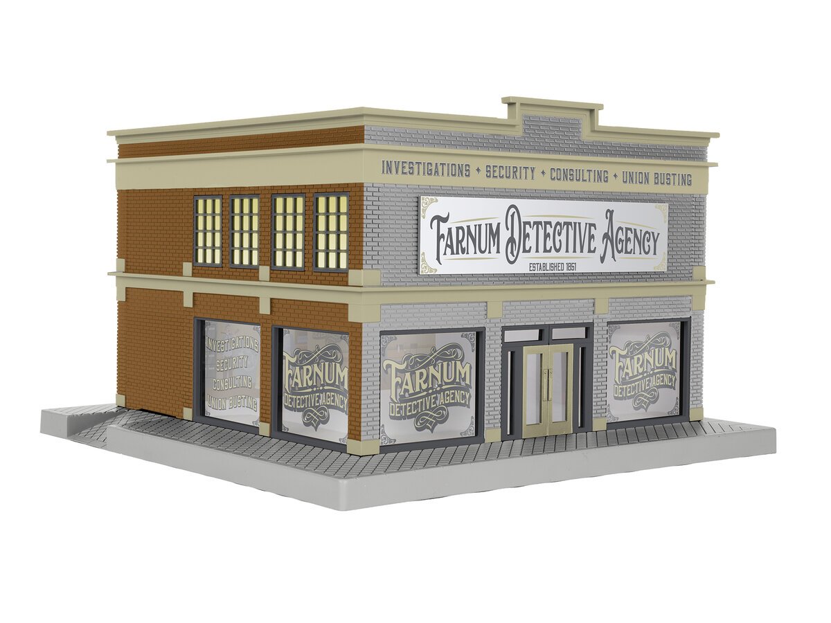 Lionel 2229160 O Plug-Expand-Play Private Investigation Building