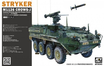 AFV Club AF35343 1:35 Stryker M1136 CROWS-J with FGM-148 Plastic Model Kit