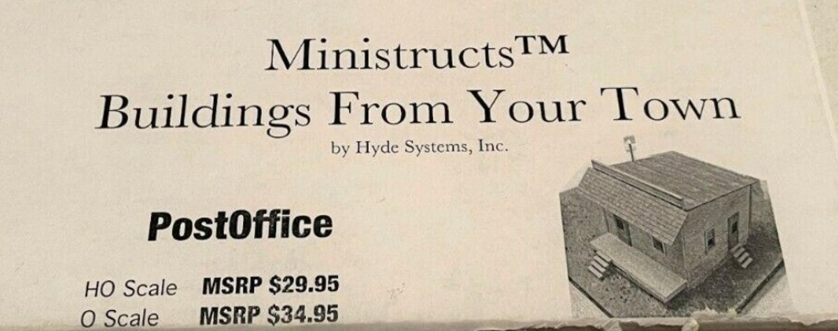 Hyde Systems O Post Office Building Kit
