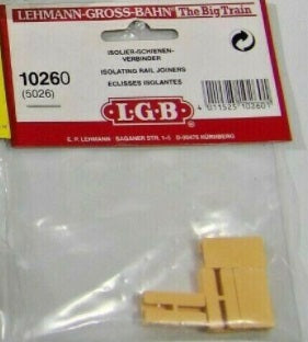 LGB 5026 G Scale Insulated Track Yellow Rail Joiners (Bag of 4)