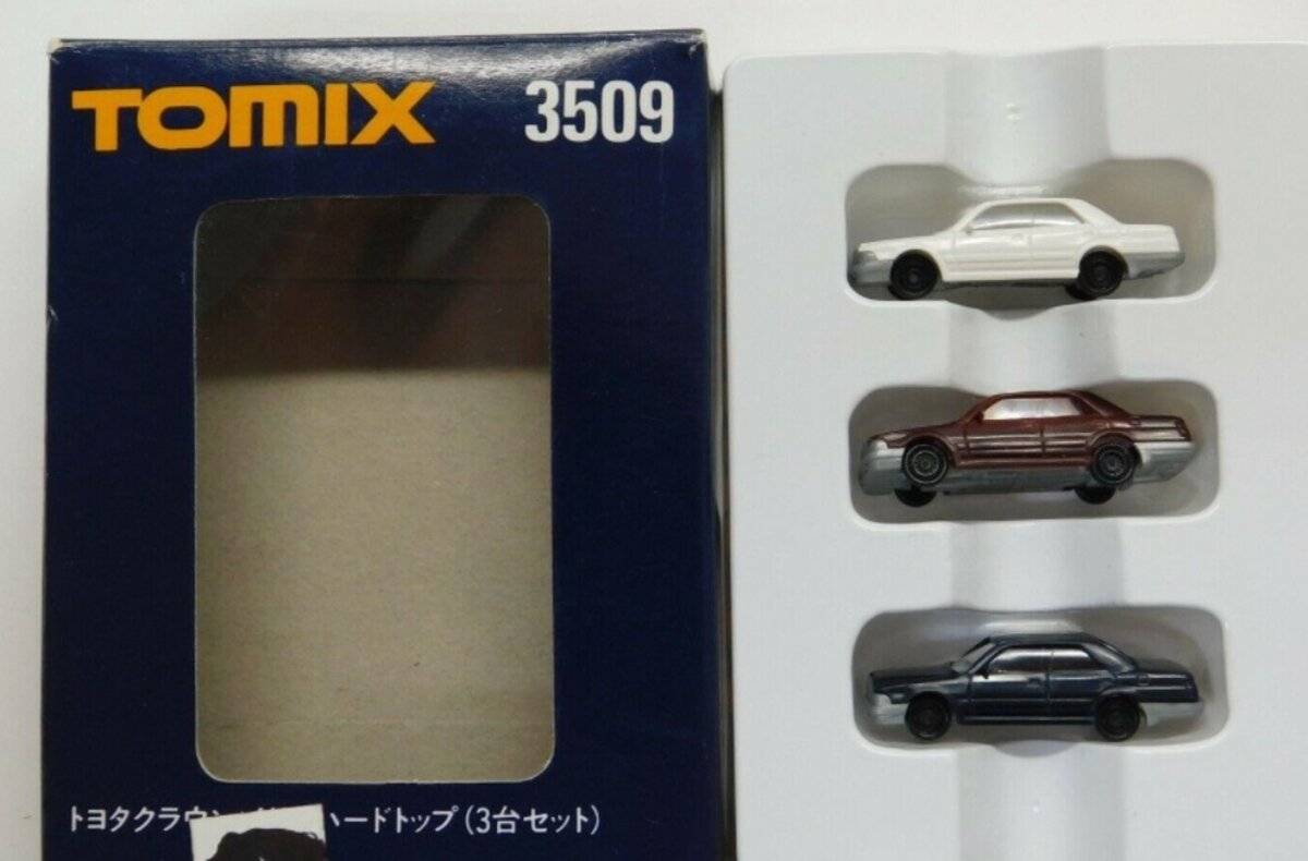 Tomix 3509 N Automobiles (Pack of 3)