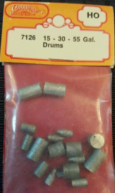 Chooch 7126 HO 15-30-55 Gal Drums