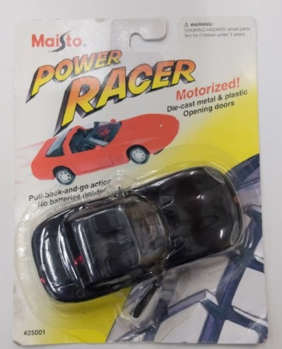 Maisto 25001 1:43 Black Power Racer Dodge Motorized Car