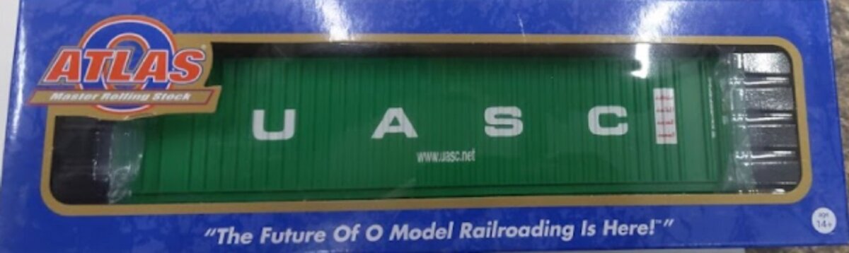 Atlas 3006321-7 HO Master Line 40' Container UASC # UACU5881448