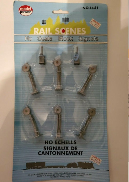 Model Power 1451 HO Block Signals Set