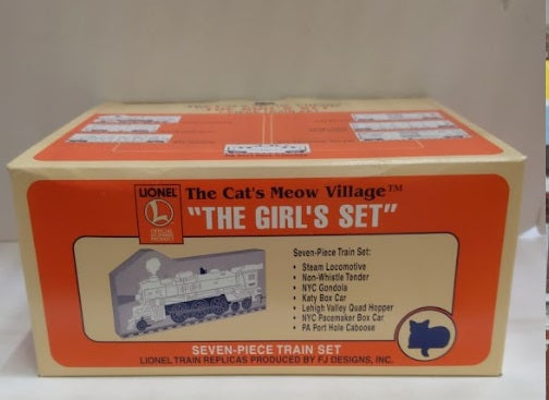 Lionel Cat's Meow Village The Girl's 6 Piece Wooden Block Set