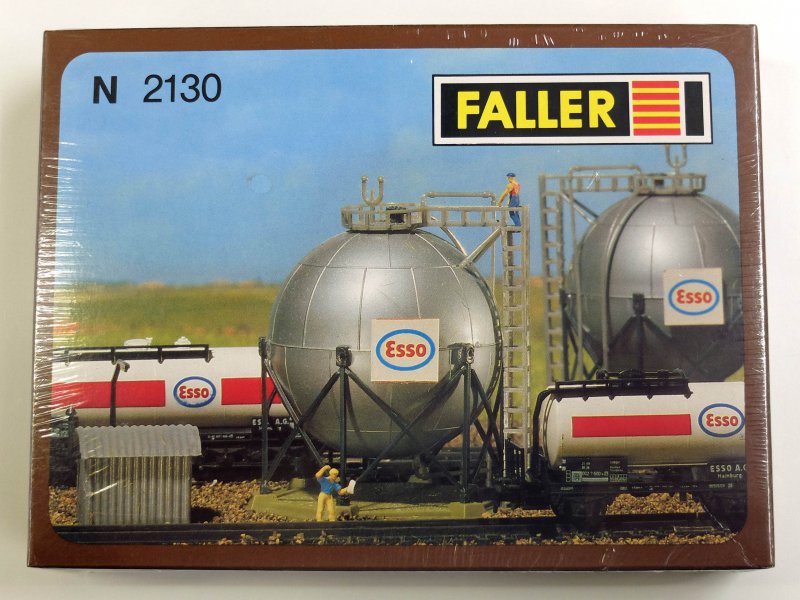 Faller 2130 N Scale ESSO Tank Building Kit