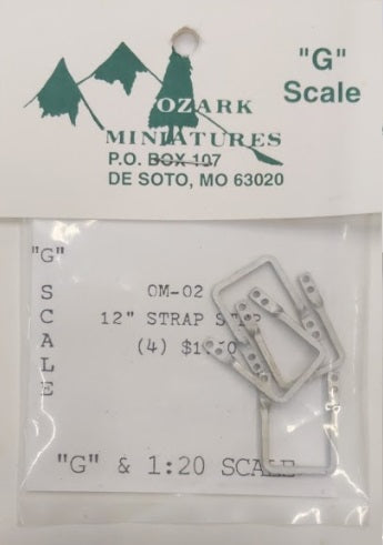 Ozark Miniatures OM-02 G 12" Strap Step