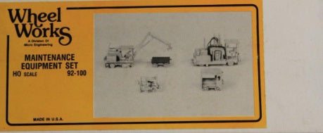 Wheel Works 92-100 HO Maintenance Equipment Set Kit