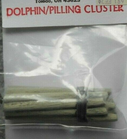 Mr. Plaster HO159 HO Dolphin/Pilling Cluster