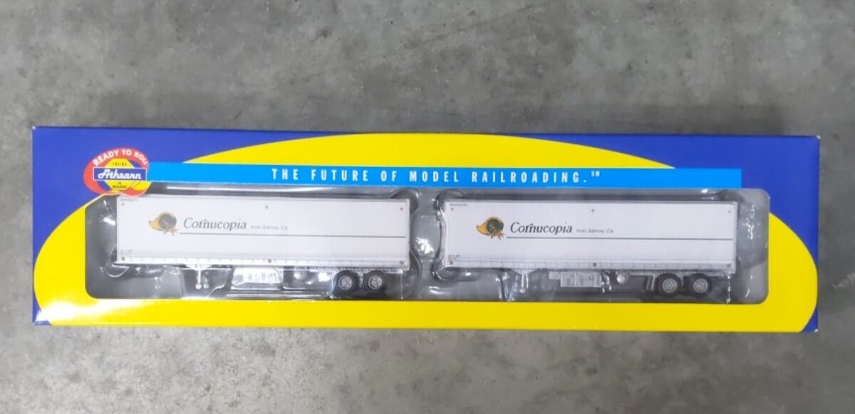 Athearn 70478 HO Scale Cornucopia 40' Trailers BRAZ 584273, 584328