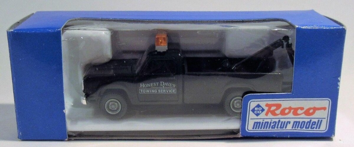Roco 040-91010 HO Black Honest Dave's Towing Service