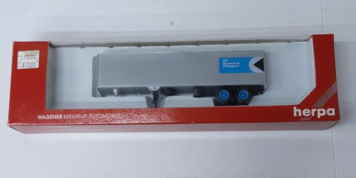 Herpa 6031 HO CP Express & Transport Trailer Trainz