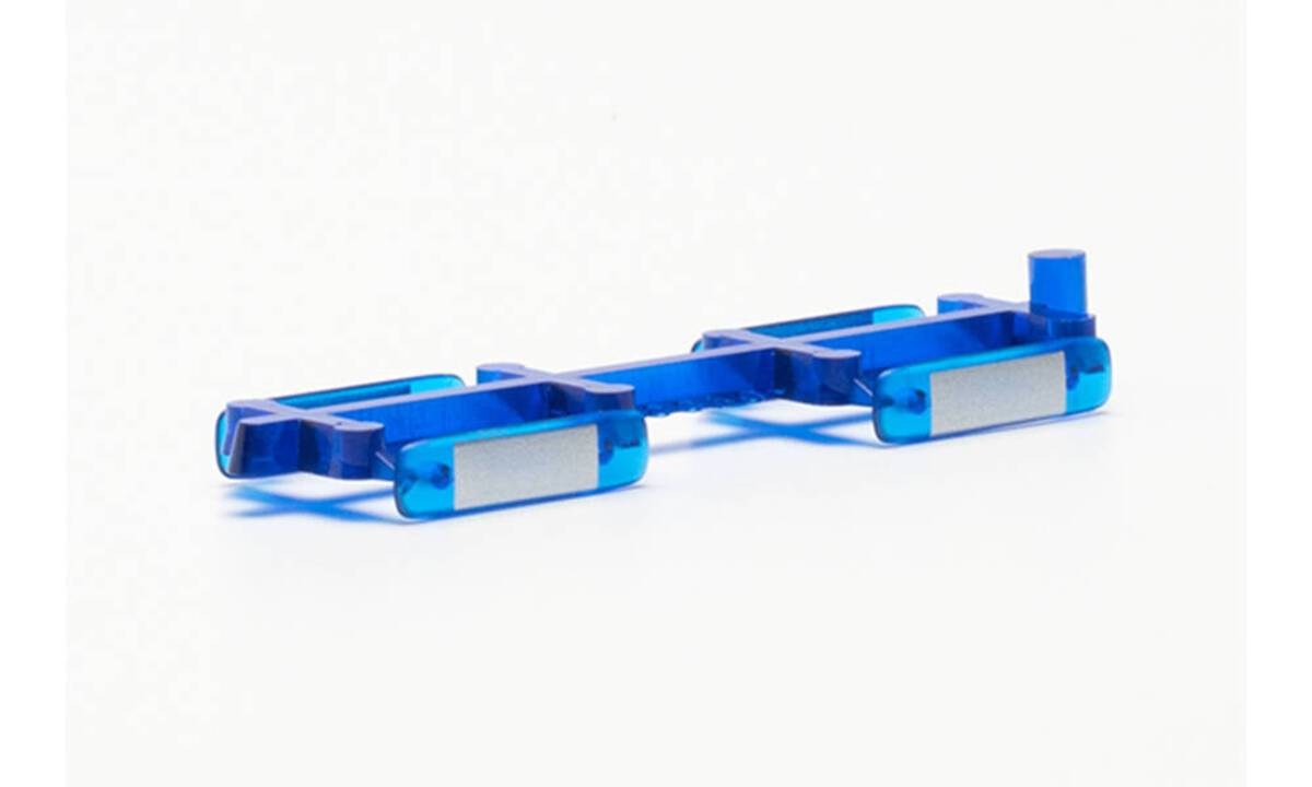 Herpa 055390 HO Blue Non-Operating Auto Warning Light Bars (Pack of 12)