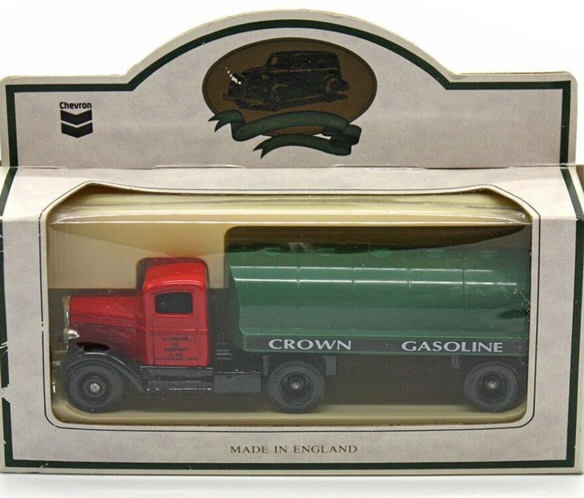 Lledo 00006 1:87 Crown Gasoline Semi Truck & Trailer Chevron