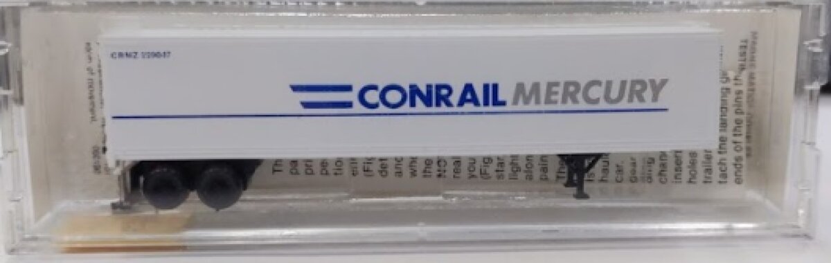 Micro-Trains 45200040 N Scale Conrail Mercury 48' Van Trailer #229047