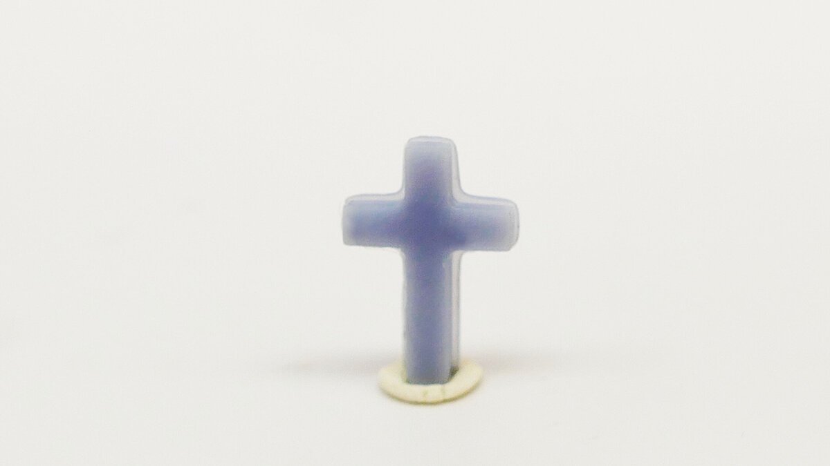 All Scale Miniatures 1600959 N Military Cross Tombstone (Pack of 5)