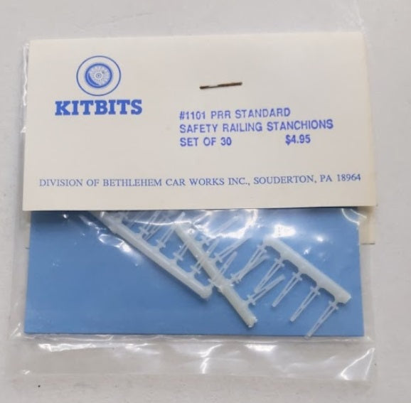 Kitbits 1101 HO Safety Railing Stachions (Set of 30)