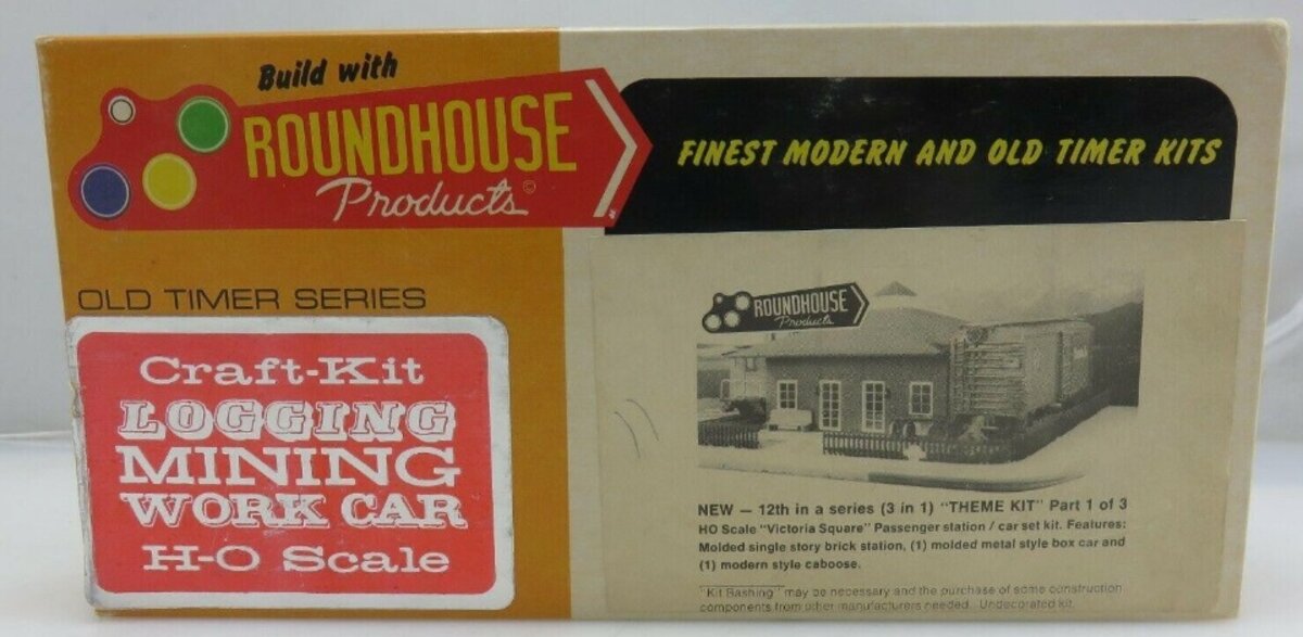 Roundhouse 1511 HO Victoria Station 3-N-1 Craft Kit