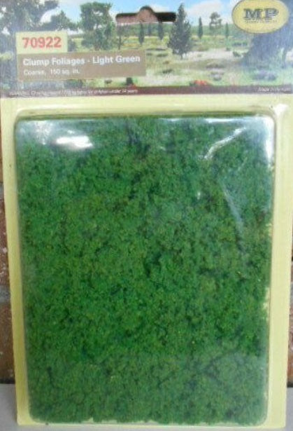 MP Scenery Products 70922 HO Clump Foliages Light Green