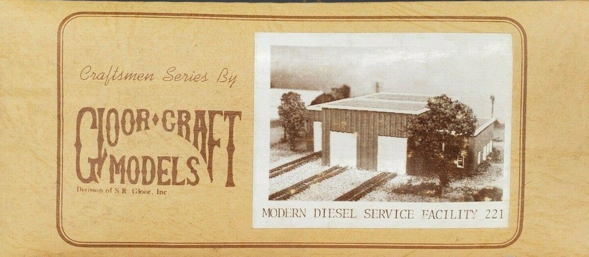 Gloor Craft Models 221 N Modern Diesel Service Facility Kit