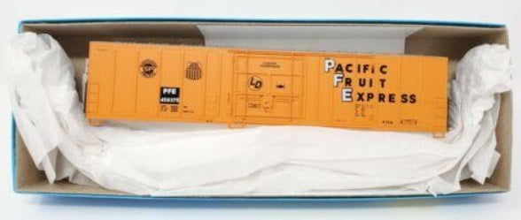 Athearn 2909A HO Pacific Fruit Express 57' Mech Reefer # 458375 Kit