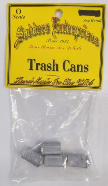Sodders Enterprises O Trash Cans Hand Made (Bag of 4)
