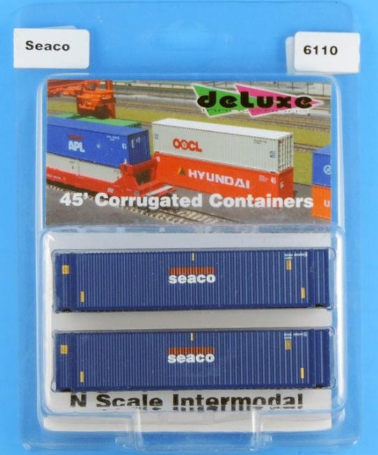 Deluxe Innovations 6110 N Seaco 45' Corrugated Containers (Pack of 2)